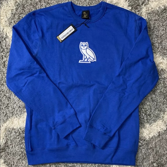 Other - Octobers Very Own OVO Sapphire Blue Crewneck Large